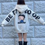 BETTYBOOPバックロゴプリント裏起毛プルパーカー | me Jane | 詳細画像21