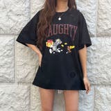 ブラック | トム&ジェリープリントTシャツ | me Jane