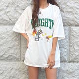 オフホワイト | トム&ジェリープリントTシャツ | me Jane