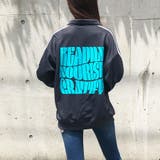 グラフィックロゴサイドラインジャージ | me Jane | 詳細画像9 