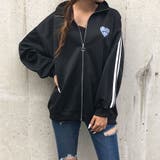 グラフィックロゴサイドラインジャージ | me Jane | 詳細画像10 