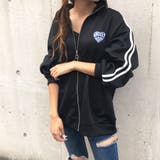 グラフィックロゴサイドラインジャージ | me Jane | 詳細画像2 