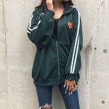 グラフィックロゴサイドラインジャージ | me Jane | 詳細画像3 