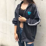 グラフィックロゴサイドラインジャージ | me Jane | 詳細画像4 