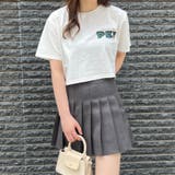 PEZショート丈Tシャツ 春 韓国トップス | me Jane | 詳細画像10
