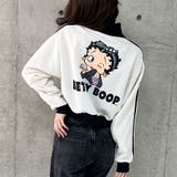 アイボリー | BETTY BOOPショート丈バックプリントジャージ | me Jane