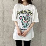 ANGEL BLUEオーバーサイズTシャツ | me Jane | 詳細画像24