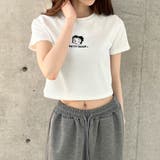 BETTY BOOPクロップド丈Tシャツ | me Jane | 詳細画像24