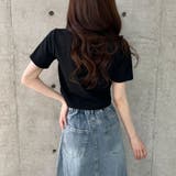 ダブルジップショート丈Tシャツ | me Jane | 詳細画像9