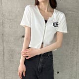 ダブルジップショート丈Tシャツ | me Jane | 詳細画像12