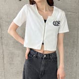 ダブルジップショート丈Tシャツ | me Jane | 詳細画像13