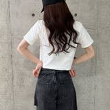 ダブルジップショート丈Tシャツ | me Jane | 詳細画像18