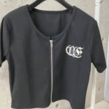 ダブルジップショート丈Tシャツ | me Jane | 詳細画像29