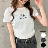 BETTY BOOPドロストTシャツ | me Jane | 詳細画像1
