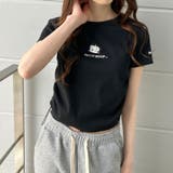 ブラック | BETTY BOOPドロストTシャツ | me Jane