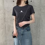 チャコールグレー | BETTY BOOPドロストTシャツ | me Jane