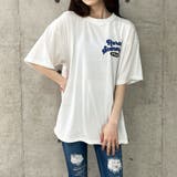 バックワッペン&プリントデザインビックTシャツ | me Jane | 詳細画像14