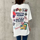バックワッペン&プリントデザインビックTシャツ | me Jane | 詳細画像18