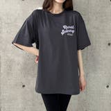 バックワッペン&プリントデザインビックTシャツ | me Jane | 詳細画像23