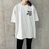 バックワッペン&プリントデザインビックTシャツ | me Jane | 詳細画像33