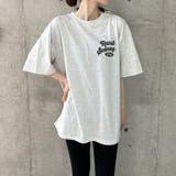 バックワッペン&プリントデザインビックTシャツ | me Jane | 詳細画像36