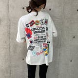 バックワッペン&プリントデザインビックTシャツ | me Jane | 詳細画像40