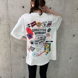 バックワッペン&プリントデザインビックTシャツ | me Jane | 詳細画像41
