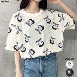 BETTY BOOP総柄プリントビックTシャツ | me Jane | 詳細画像1
