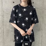 ブラック | BETTY BOOP総柄プリントビックTシャツ | me Jane