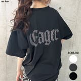 ラインストーンロゴBIGTシャツ | me Jane | 詳細画像1