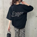 ラインストーンロゴBIGTシャツ | me Jane | 詳細画像11