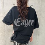 ラインストーンロゴBIGTシャツ | me Jane | 詳細画像13