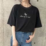 ラインストーンロゴBIGTシャツ | me Jane | 詳細画像14