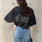 ラインストーンロゴBIGTシャツ | me Jane | 詳細画像22