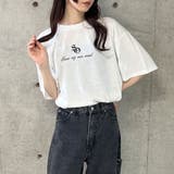 ラインストーンロゴBIGTシャツ | me Jane | 詳細画像30