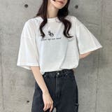 ラインストーンロゴBIGTシャツ | me Jane | 詳細画像32