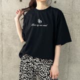 ラインストーンロゴBIGTシャツ | me Jane | 詳細画像5