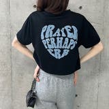 ハートロゴショート丈Tシャツ | me Jane | 詳細画像21