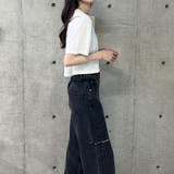 ハートロゴショート丈Tシャツ | me Jane | 詳細画像29