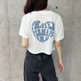 ハートロゴショート丈Tシャツ | me Jane | 詳細画像37