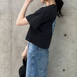 ハートロゴショート丈Tシャツ | me Jane | 詳細画像7