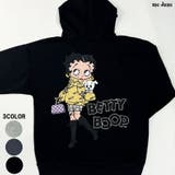 BETTY BOOP/裏起毛バックプリントプルパーカー | me Jane | 詳細画像1