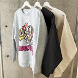 ANGEL BLUE/裏起毛プリントトレーナー | me Jane | 詳細画像10