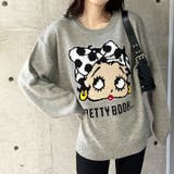 グレー | BETTY BOOPニットトップス | me Jane