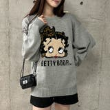 BETTY BOOP/オーバーサイズニットトップス | me Jane | 詳細画像13 