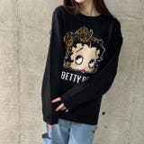BETTY BOOP/オーバーサイズニットトップス | me Jane | 詳細画像4 