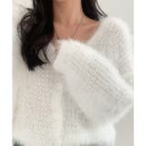 Vネックシャギーニットカーディガン | me Jane | 詳細画像14