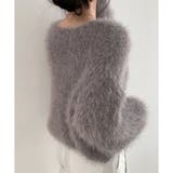 Vネックシャギーニットカーディガン | me Jane | 詳細画像2