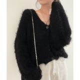 Vネックシャギーニットカーディガン | me Jane | 詳細画像22