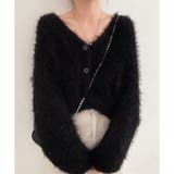 Vネックシャギーニットカーディガン | me Jane | 詳細画像23